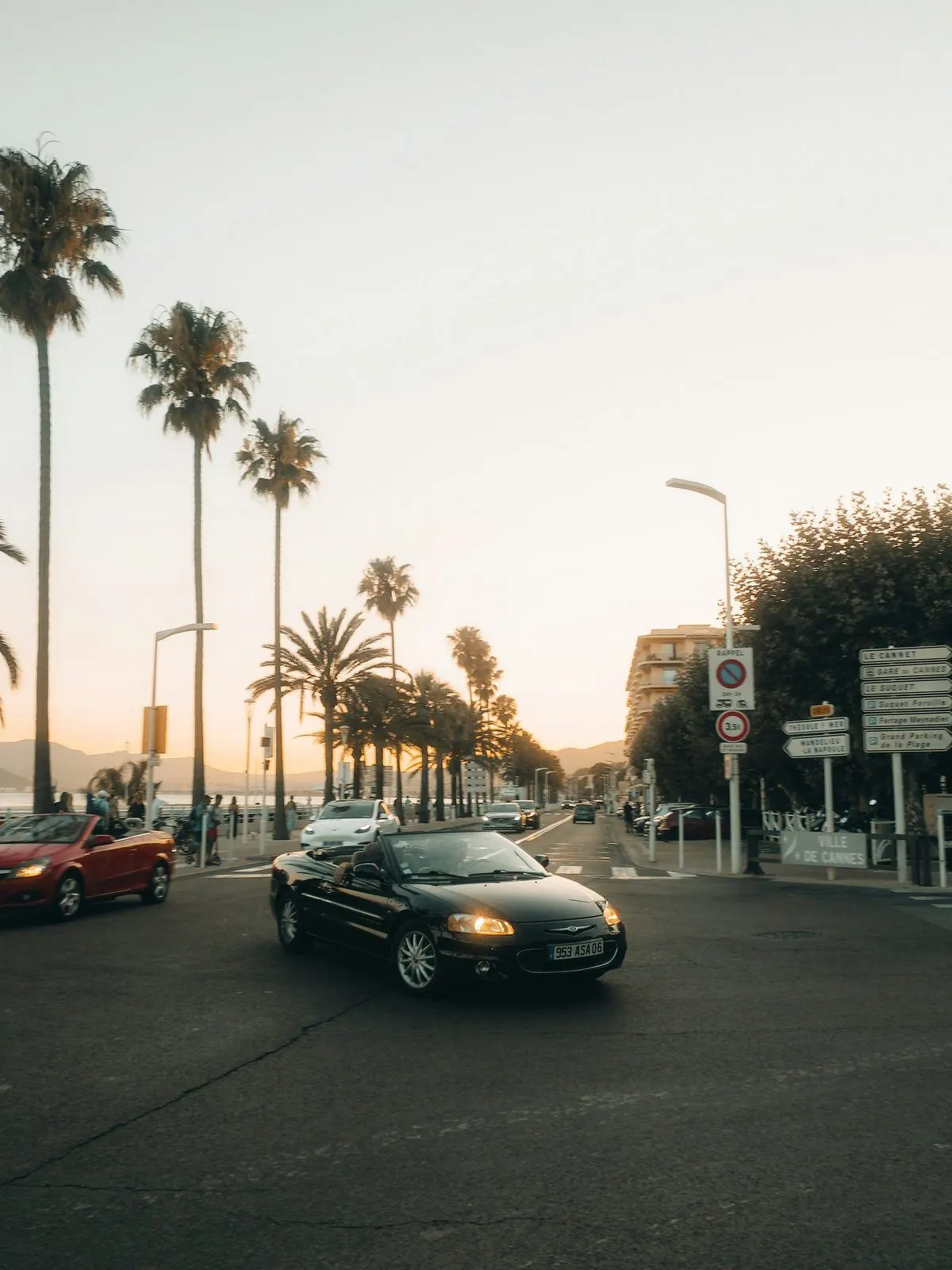 Driving on the Riviera